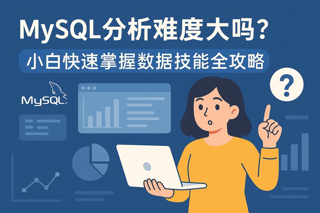 MySQL分析难度大吗？小白快速掌握数据技能全攻略