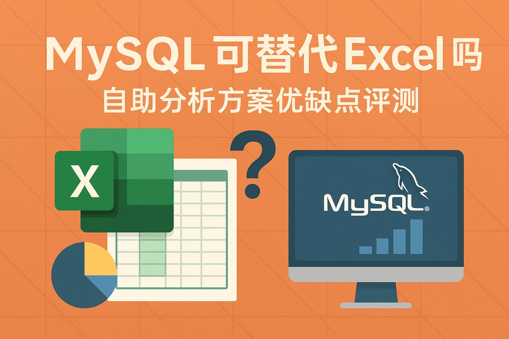 MySQL可替代Excel吗？自助分析方案优缺点评测