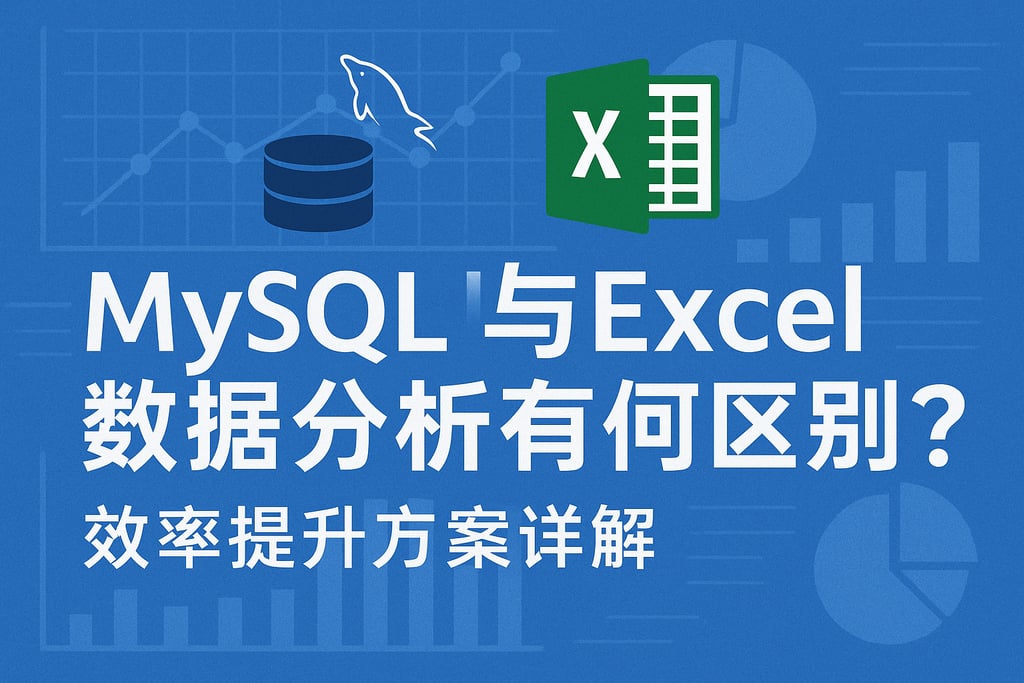 MySQL和Excel数据分析有何区别？效率提升方案详解