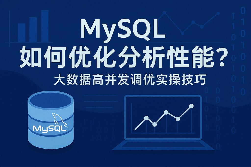MySQL如何优化分析性能？大数据高并发调优实操技巧