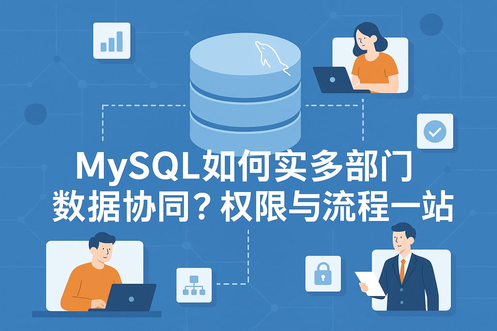 MySQL如何实现多部门数据协同？权限与流程一站解决