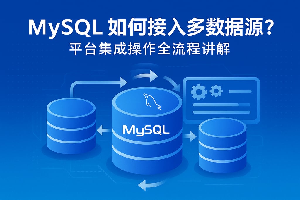 MySQL如何接入多数据源？平台集成操作全流程讲解