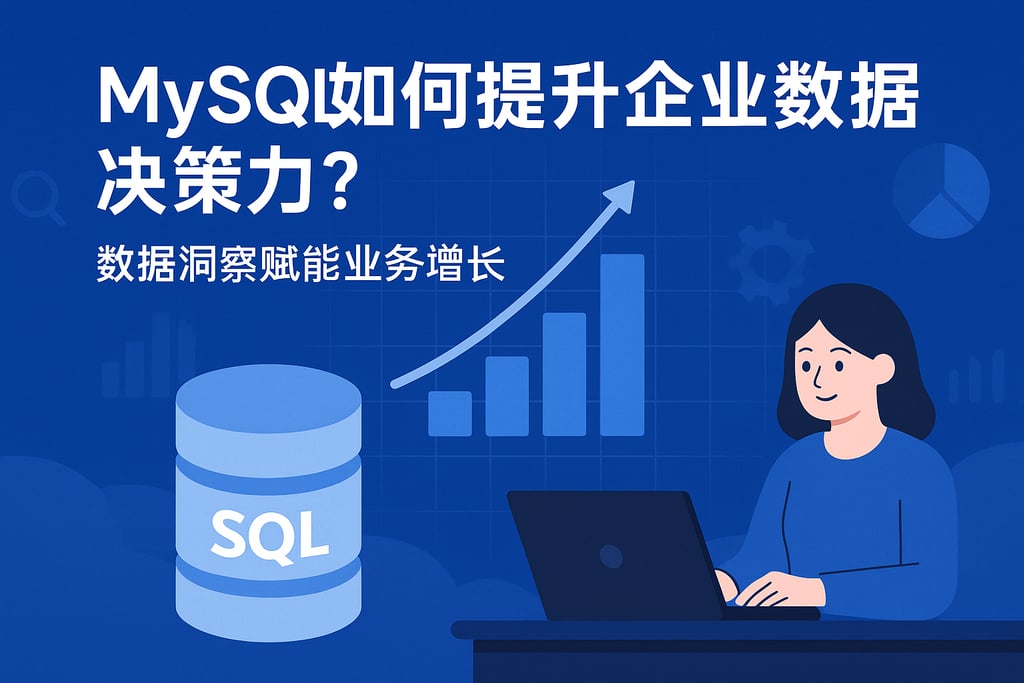 MySQL如何提升企业数据决策力？数据洞察赋能业务增长
