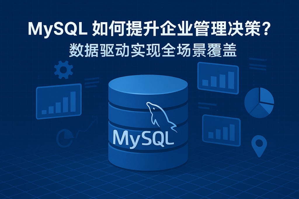 MySQL如何提升企业管理决策？数据驱动实现全场景覆盖
