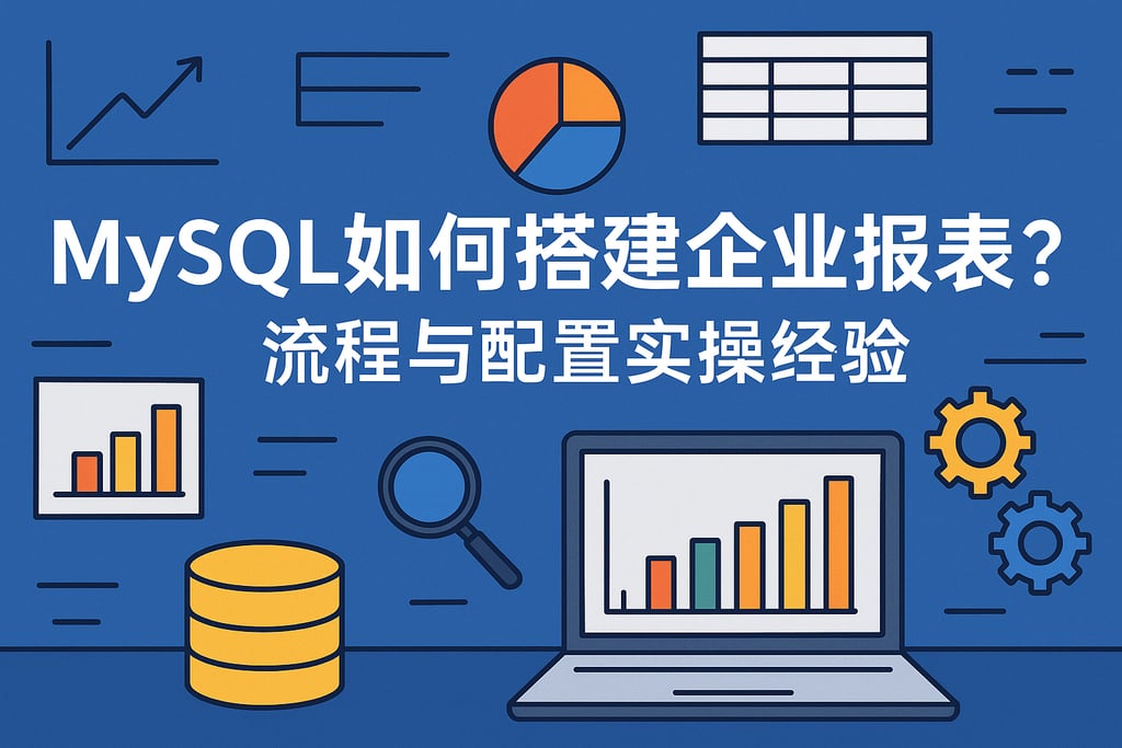 MySQL如何搭建企业报表？流程与配置实操经验