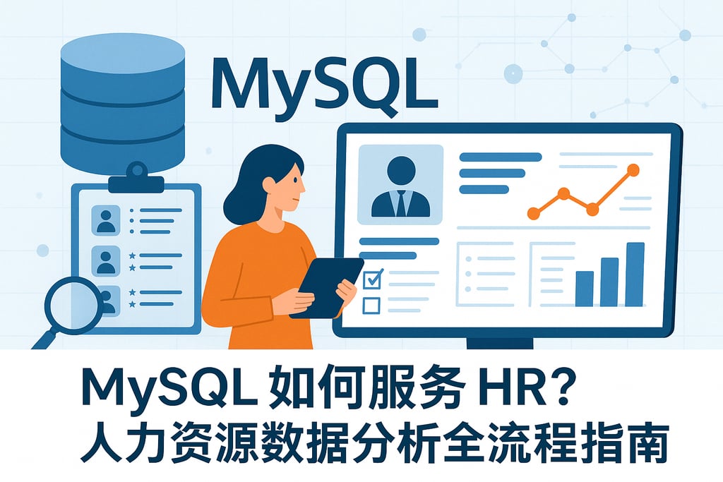 MySQL如何服务HR？人力资源数据分析全流程指南