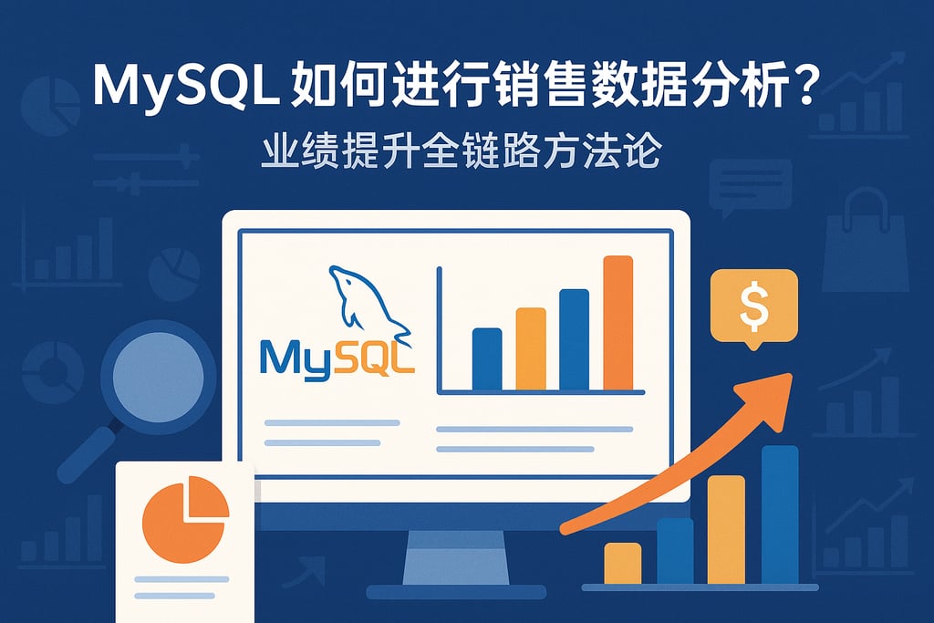 MySQL如何进行销售数据分析？业绩提升全链路方法论