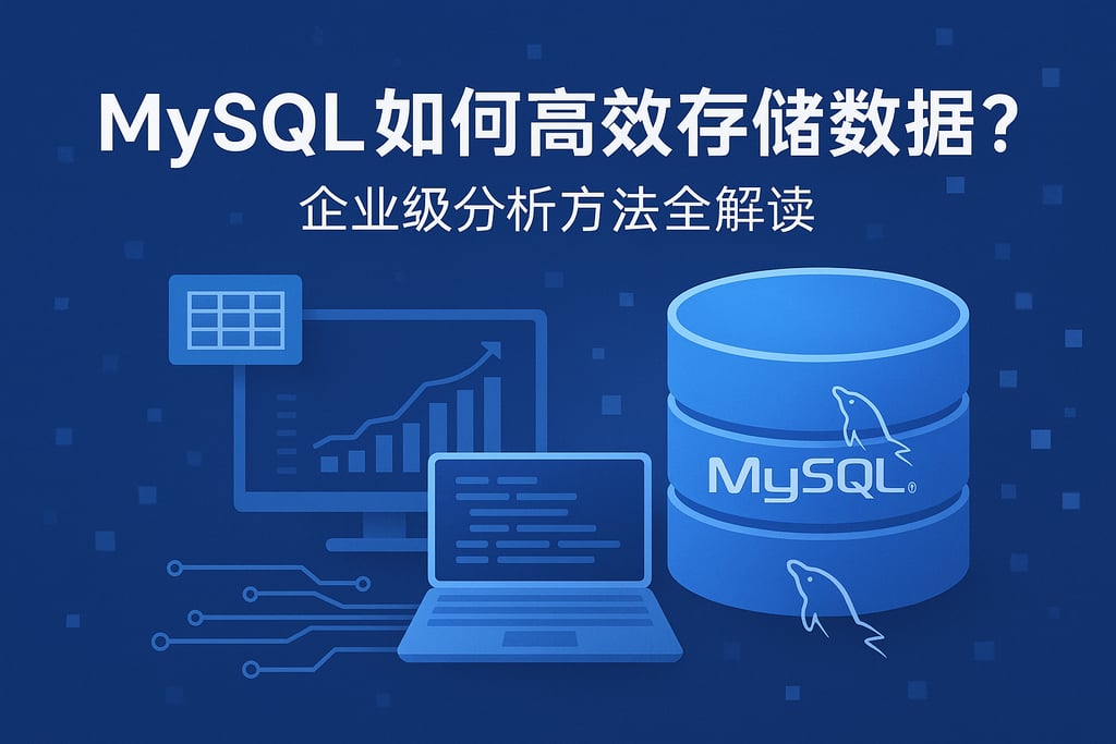 MySQL如何高效存储数据？企业级分析方法全解读