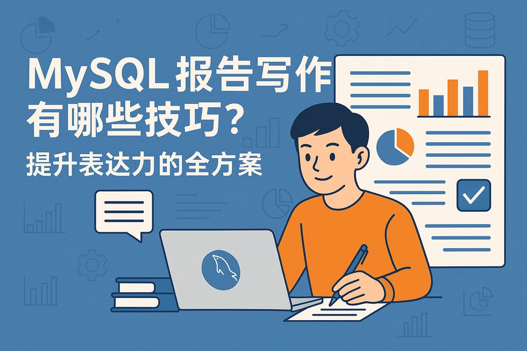 MySQL报告写作有哪些技巧？提升表达力的全方案