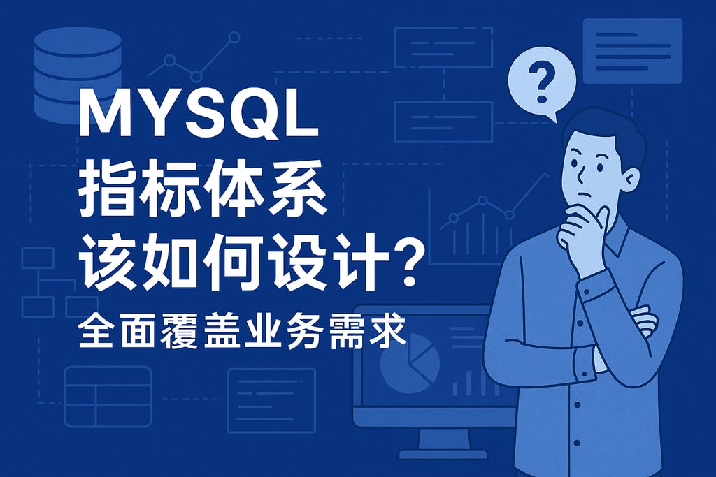 MySQL指标体系该如何设计？全面覆盖业务需求
