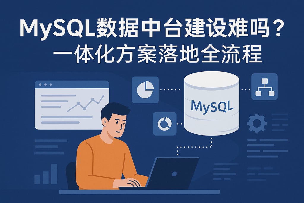 MySQL数据中台建设难吗？一体化方案落地全流程