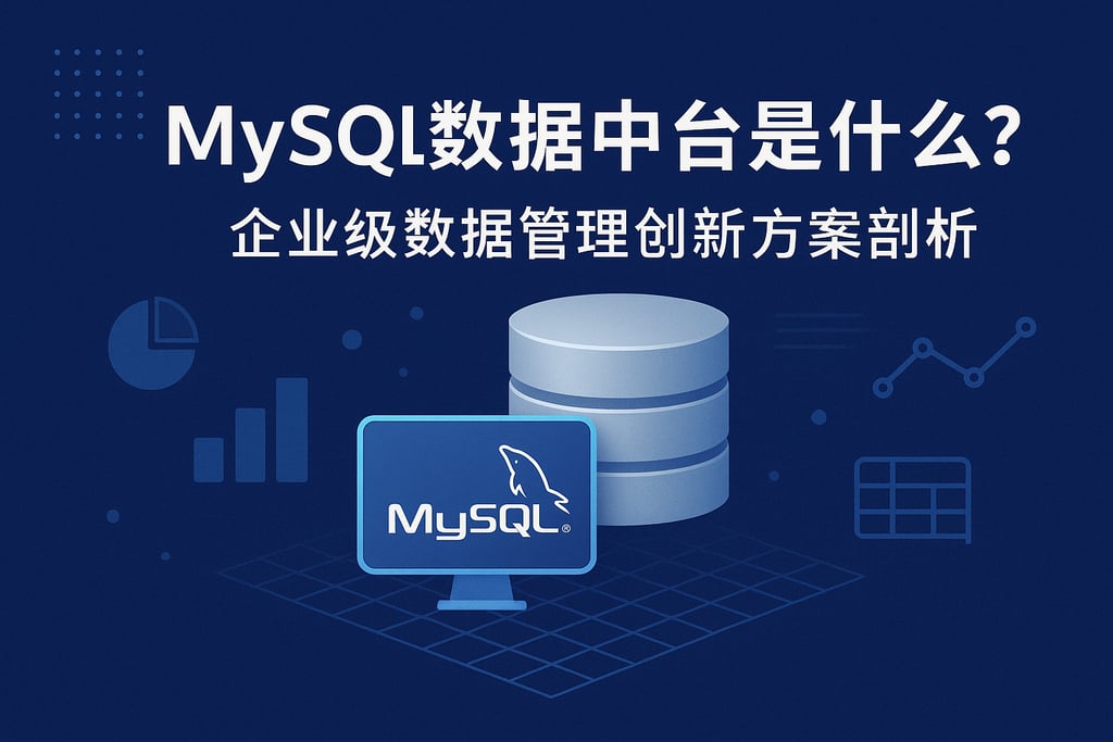 MySQL数据中台是什么？企业级数据管理创新方案剖析