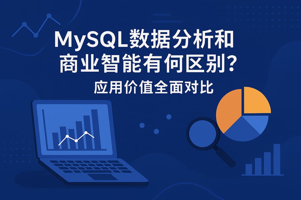 MySQL数据分析和商业智能有何区别？应用价值全面对比