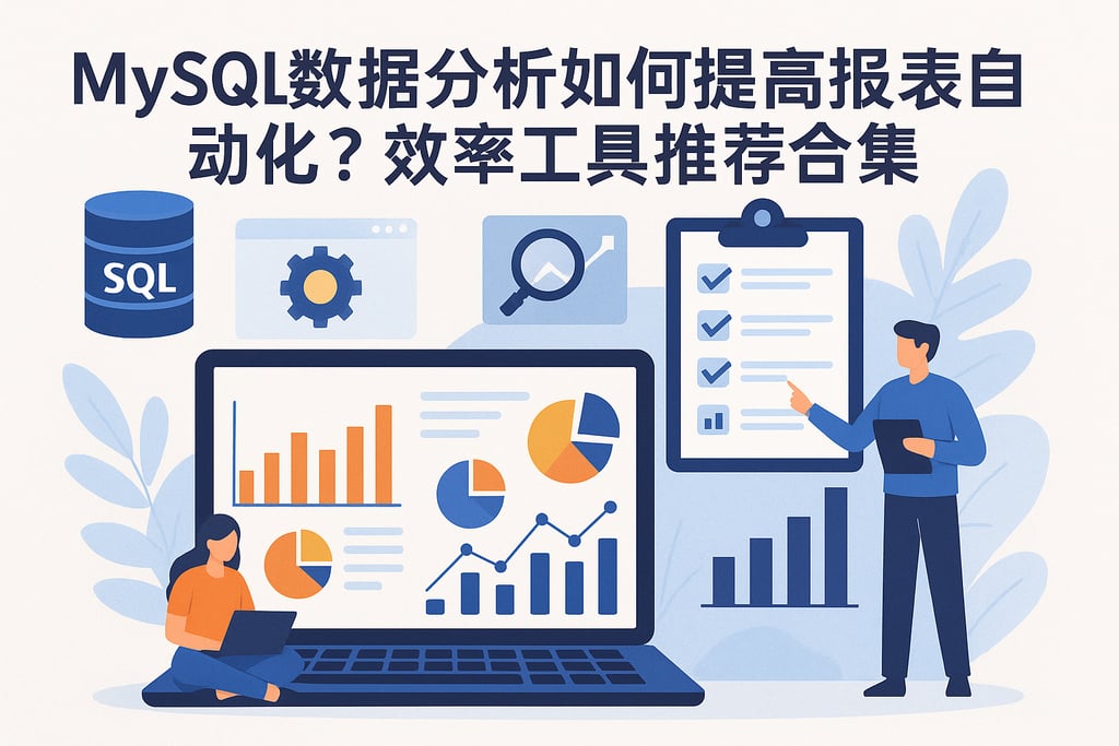 MySQL数据分析如何提高报表自动化？效率工具推荐合集