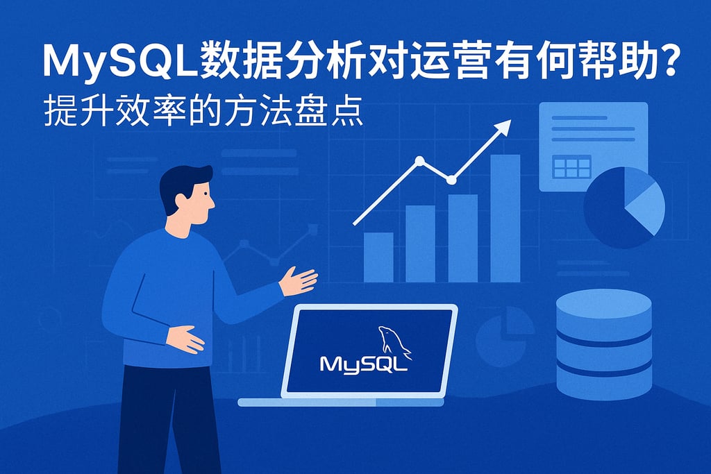 MySQL数据分析对运营有何帮助？提升效率的方法盘点