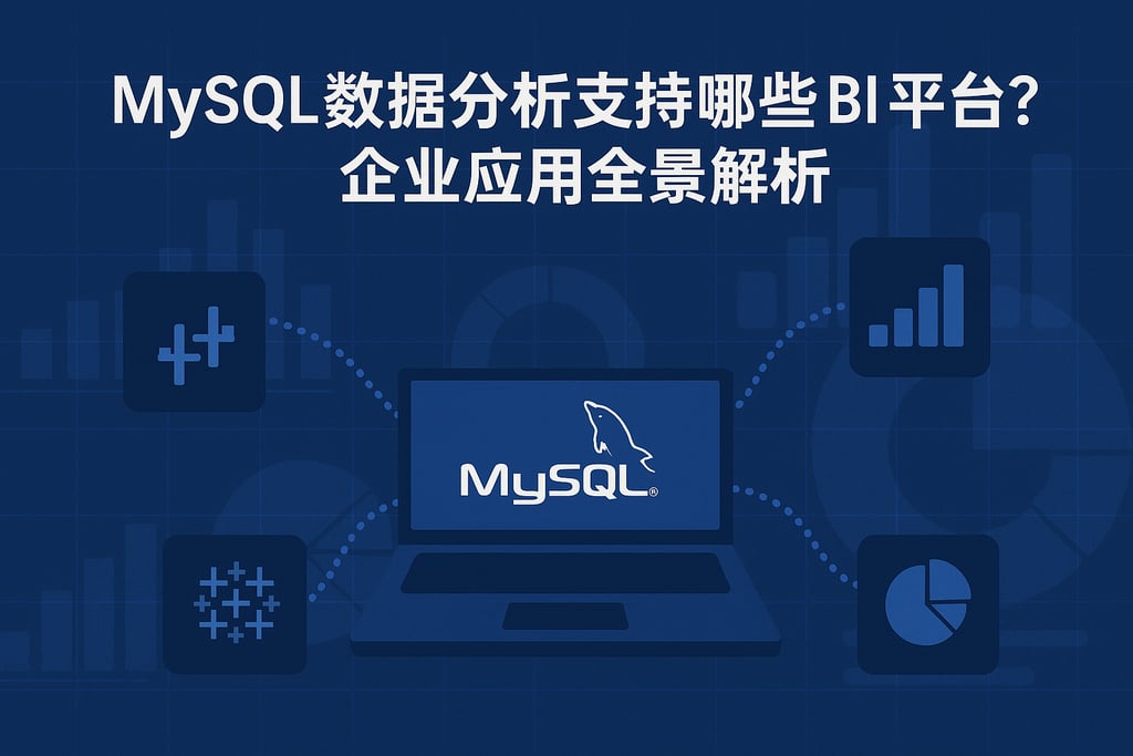 MySQL数据分析支持哪些BI平台？企业应用全景解析