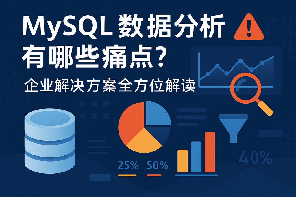 MySQL数据分析有哪些痛点？企业解决方案全方位解读
