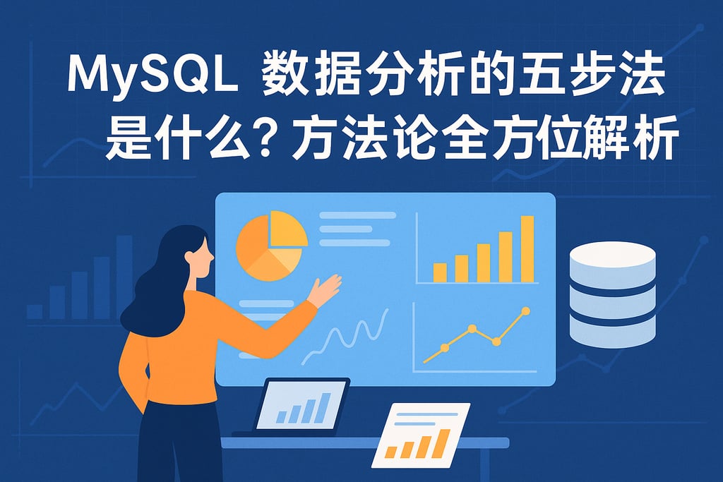 MySQL数据分析的五步法是什么？方法论全方位解析