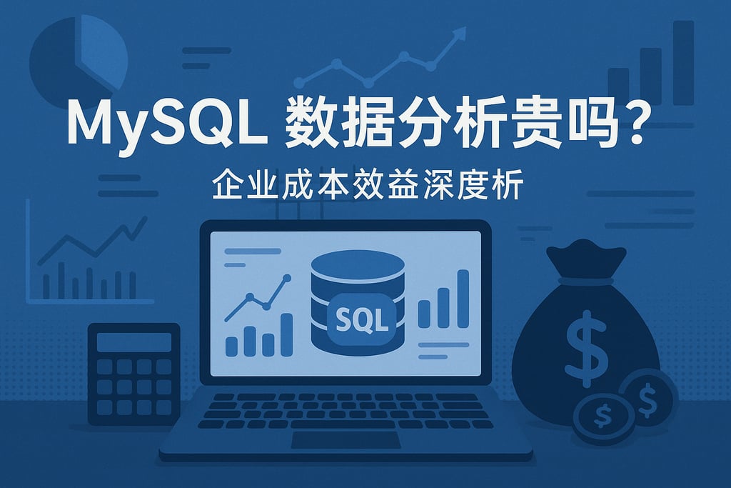 MySQL数据分析贵吗？企业成本效益深度解析