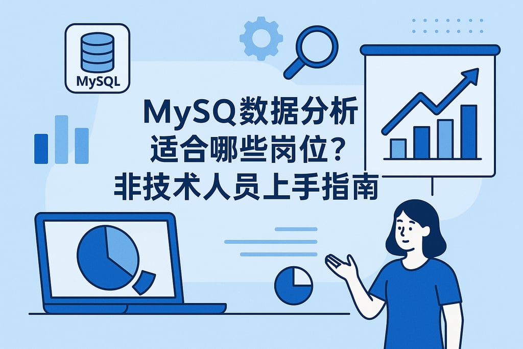 MySQL数据分析适合哪些岗位？非技术人员上手指南