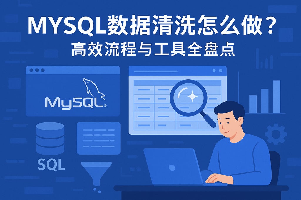 MySQL数据清洗怎么做？高效流程与工具全盘点