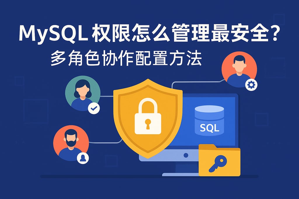 MySQL权限怎么管理最安全？多角色协作配置方法