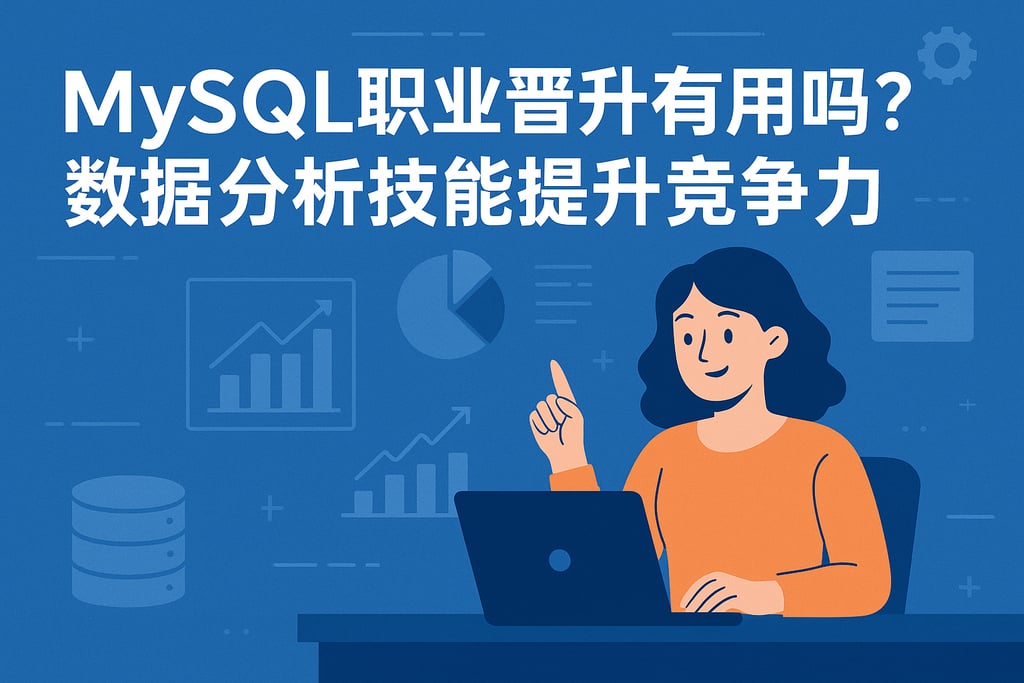 MySQL职业晋升有用吗？数据分析技能提升竞争力