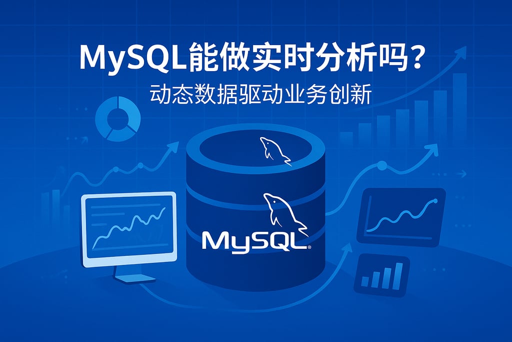 MySQL能做实时分析吗？动态数据驱动业务创新