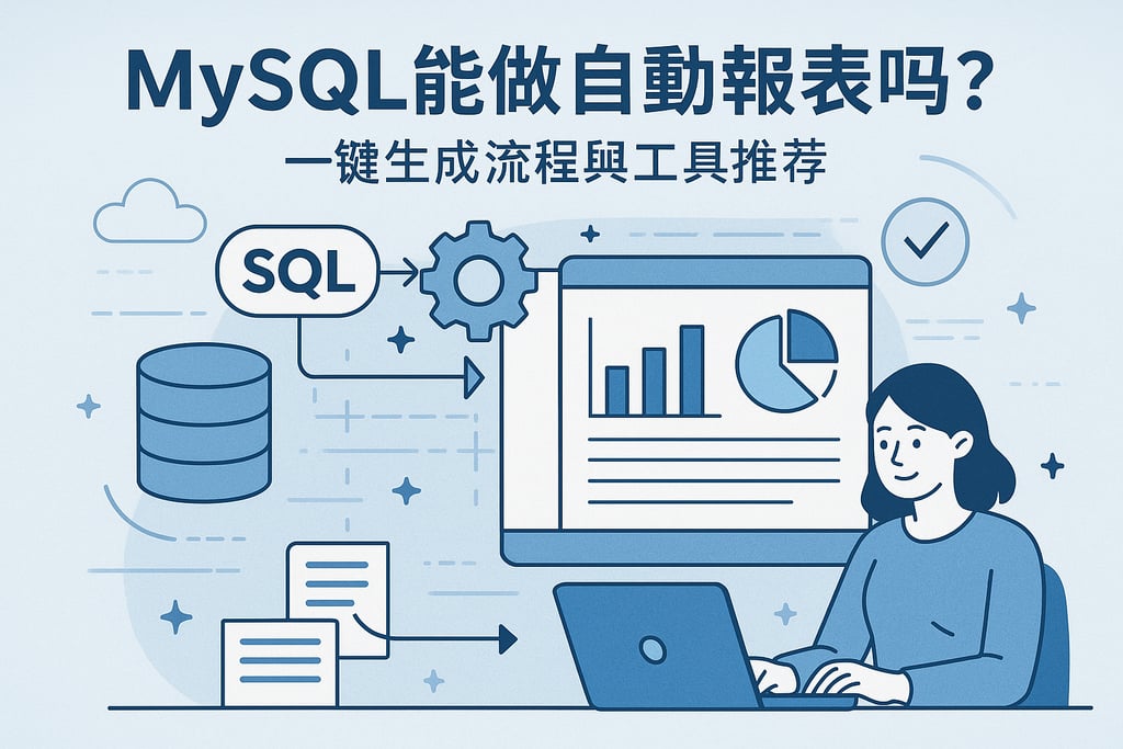 MySQL能做自动报表吗？一键生成流程与工具推荐