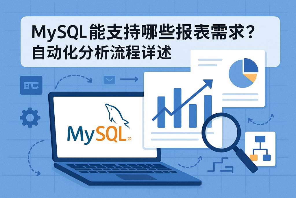MySQL能支持哪些报表需求？自动化分析流程详述