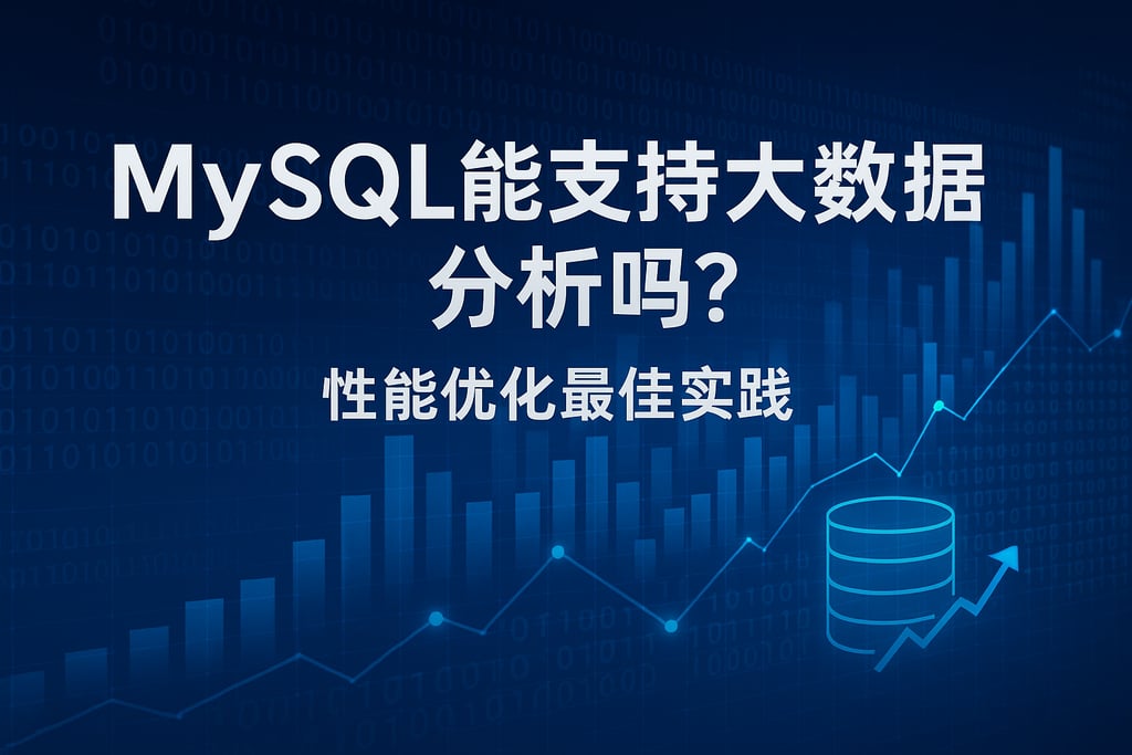 MySQL能支持大数据分析吗？性能优化最佳实践