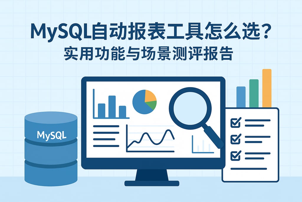 MySQL自动报表工具怎么选？实用功能与场景测评报告
