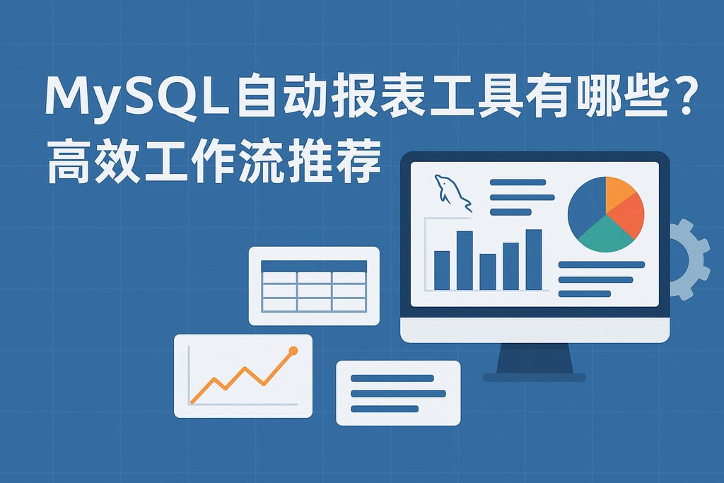 MySQL自动报表工具有哪些？高效工作流推荐