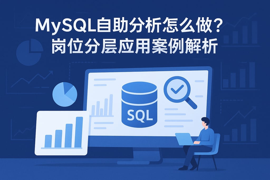 MySQL自助分析怎么做？岗位分层应用案例解析
