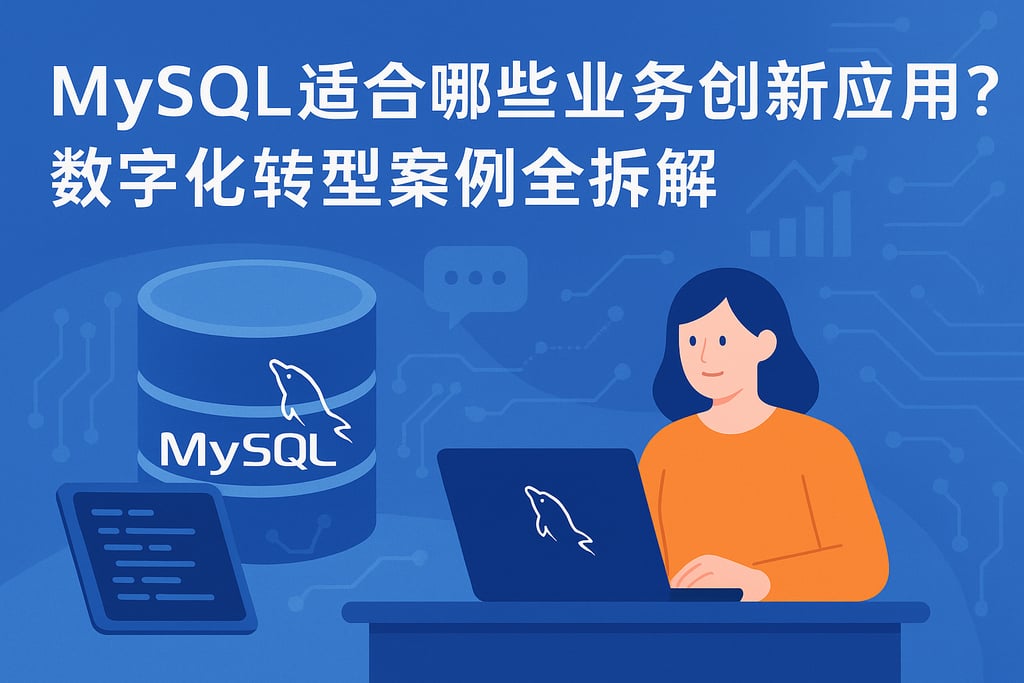 MySQL适合哪些业务创新应用？数字化转型案例全拆解