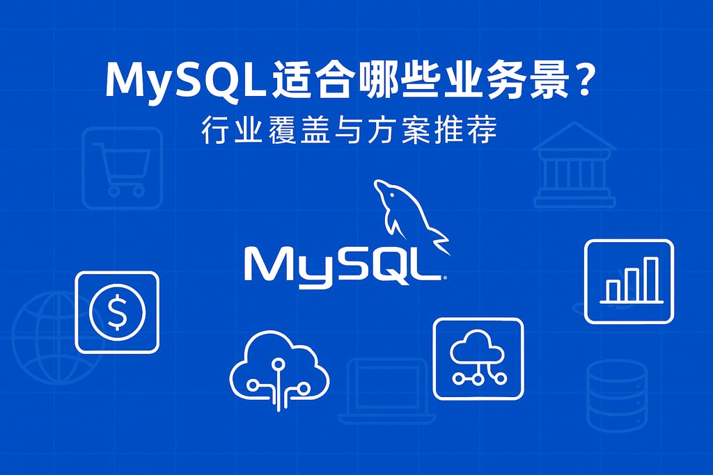 MySQL适合哪些业务场景？行业覆盖与方案推荐