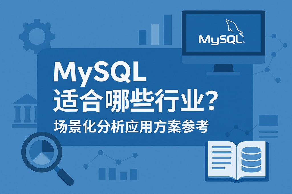 MySQL适合哪些行业？场景化分析应用方案参考