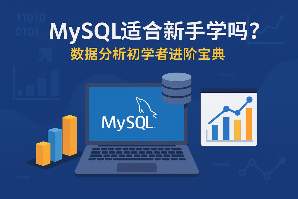 MySQL适合新手学吗？数据分析初学者进阶宝典