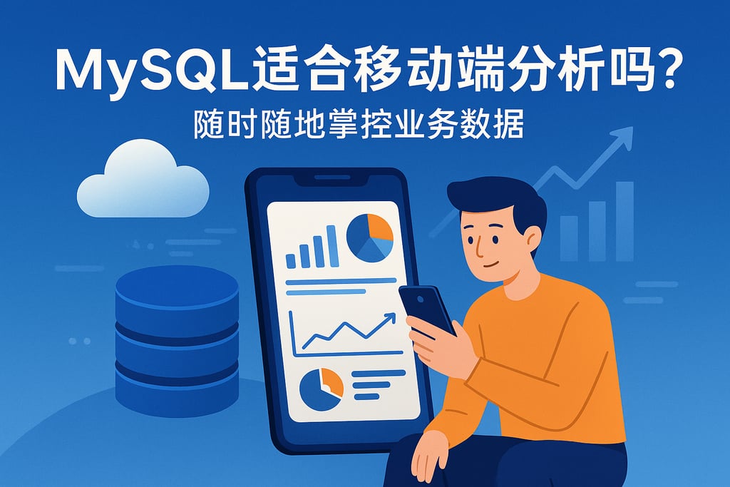 MySQL适合移动端分析吗？随时随地掌控业务数据