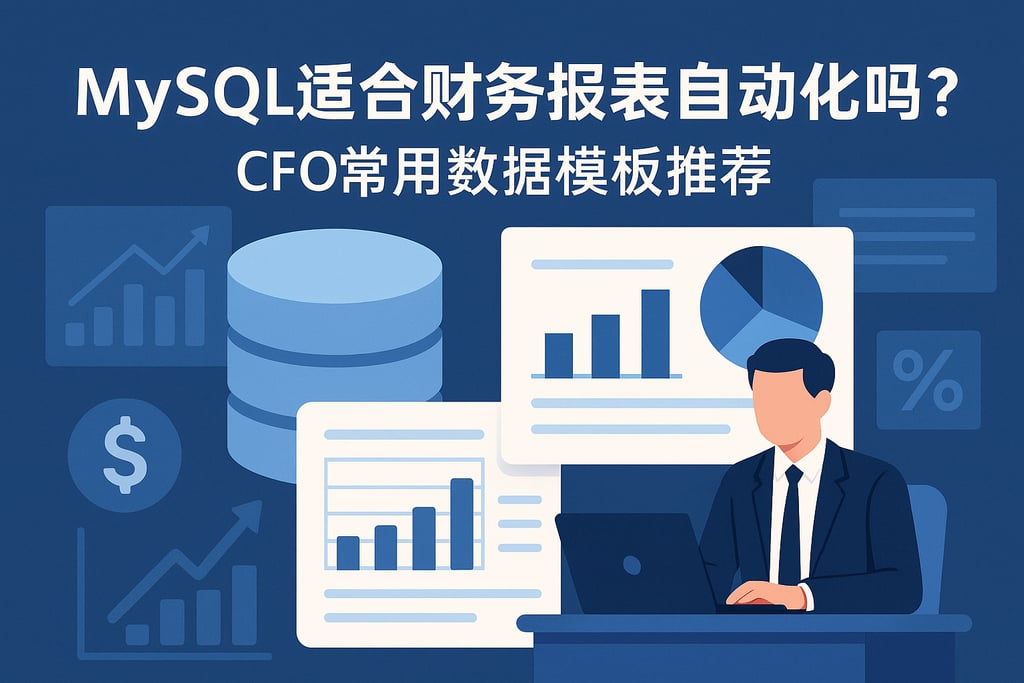 MySQL适合财务报表自动化吗？CFO常用数据模板推荐