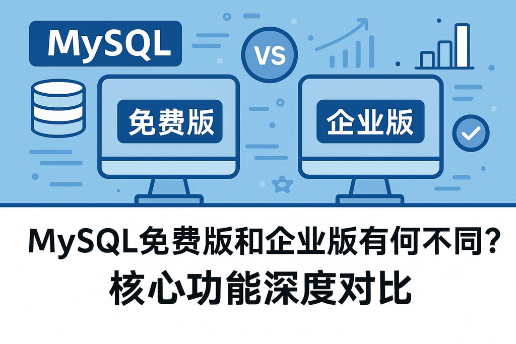 mysql免费版和企业版有何不同？核心功能深度对比