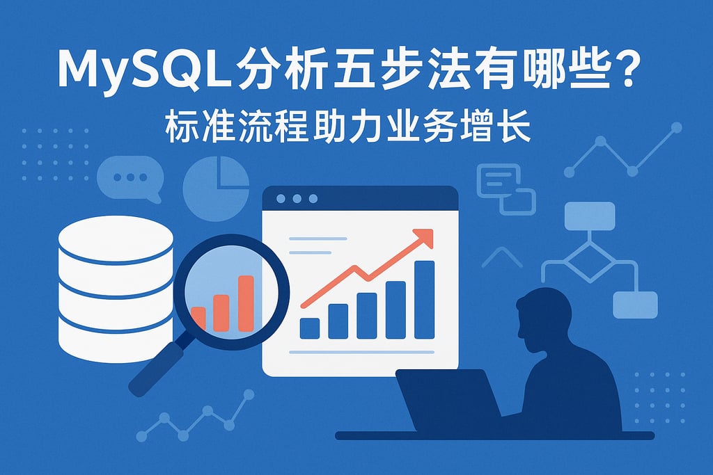 mysql分析五步法有哪些？标准流程助力业务增长