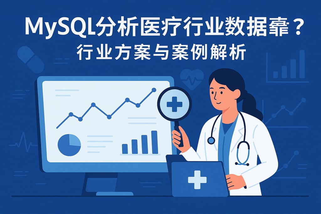 mysql分析医疗行业数据靠谱吗？行业方案与案例解析