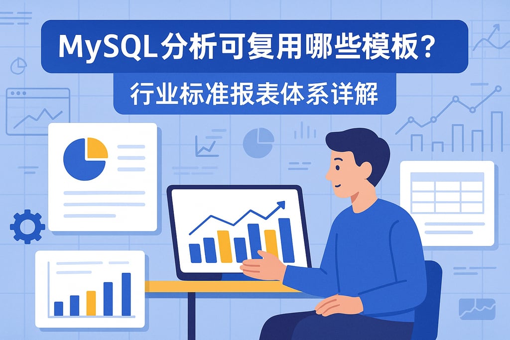 mysql分析可复用哪些模板？行业标准报表体系详解
