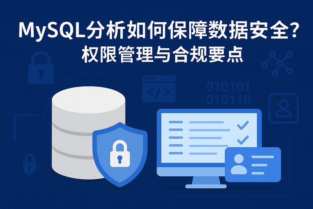 mysql分析如何保障数据安全？权限管理与合规要点