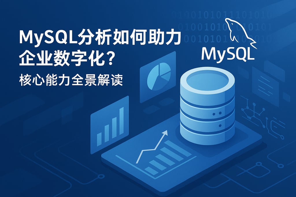 mysql分析如何助力企业数字化？核心能力全景解读
