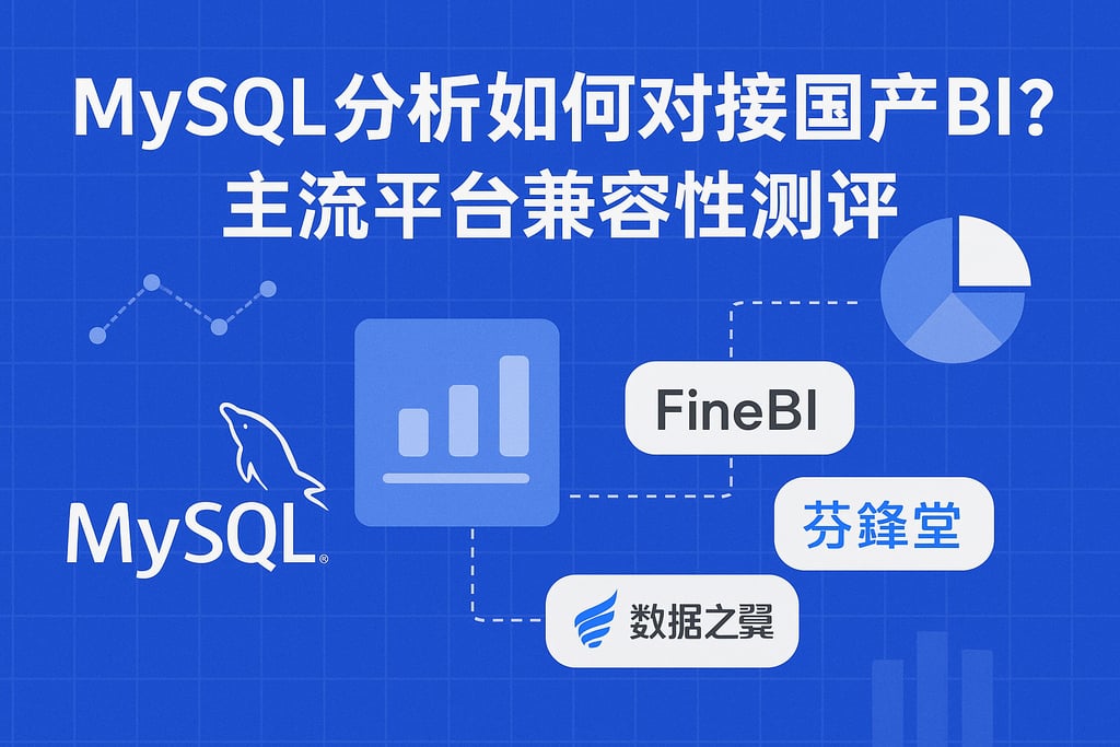 mysql分析如何对接国产BI？主流平台兼容性测评