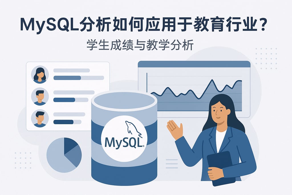 mysql分析如何应用于教育行业？学生成绩与教学分析