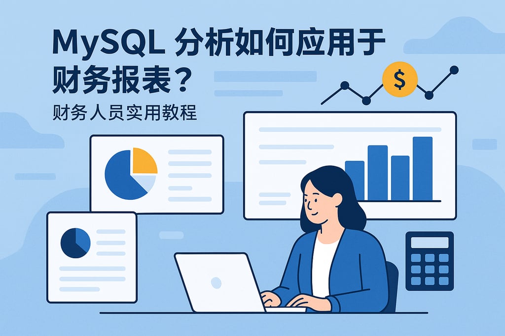 mysql分析如何应用于财务报表？财务人员实用教程