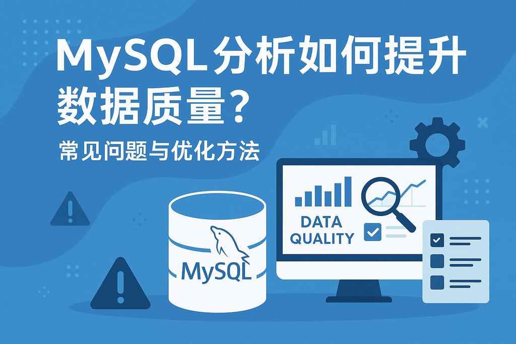 mysql分析如何提升数据质量？常见问题与优化方法
